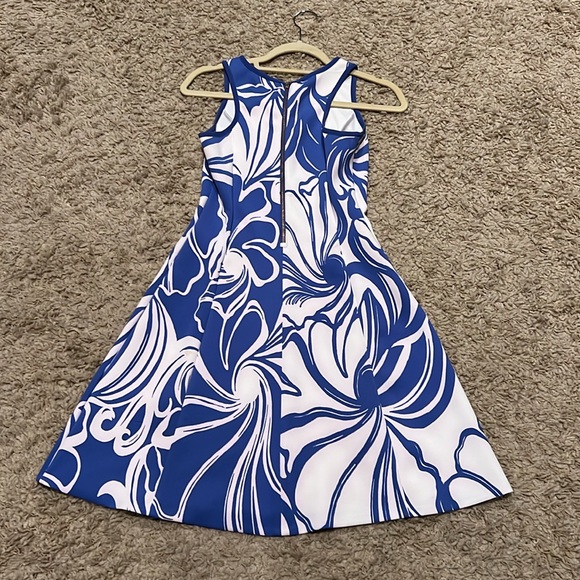 Lilly Pulitzer Purple/Periwinkle Blue White Women's Dress Small - Picture 6 of 10